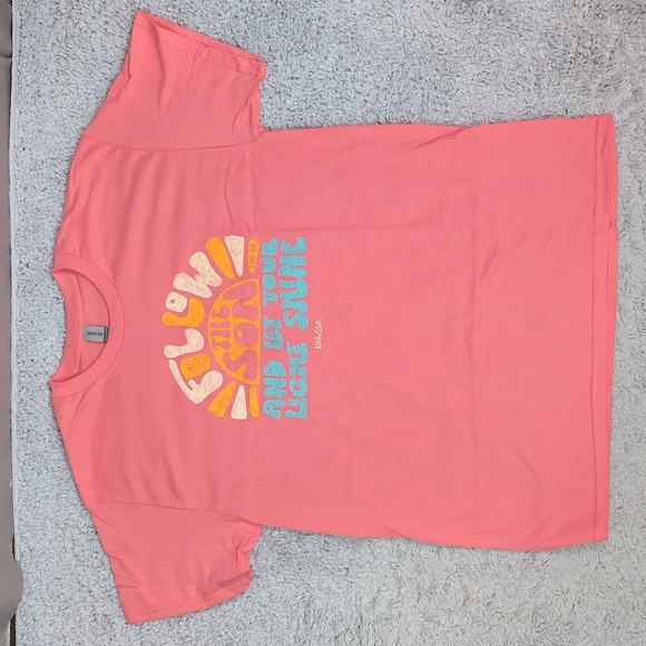 Assorted Sizes: Follow the Son and Let Your Light Shine Coral tee-NWT - Picture 1 of 4